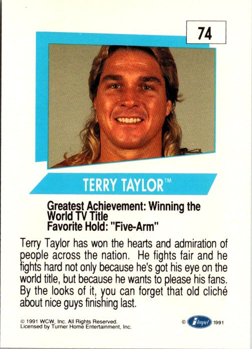 74 TERRY TAYLOR