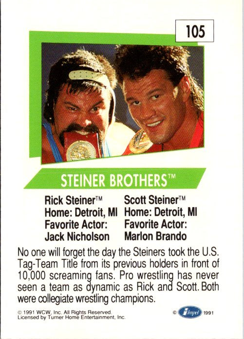 105 STEINER BROTHERS