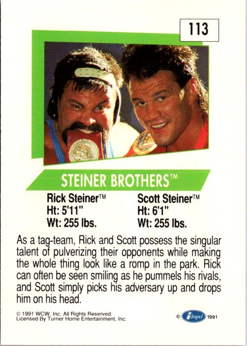 113 STEINER BROTHERS