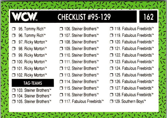 162 CHECKLIST