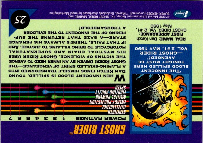 25 GHOST RIDER