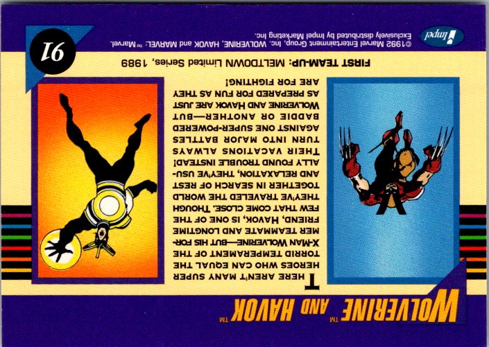 91 WOLVERINE & HAVOK