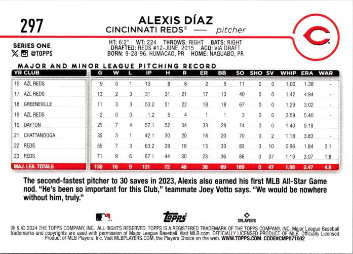 297 ALEXIS DIAZ