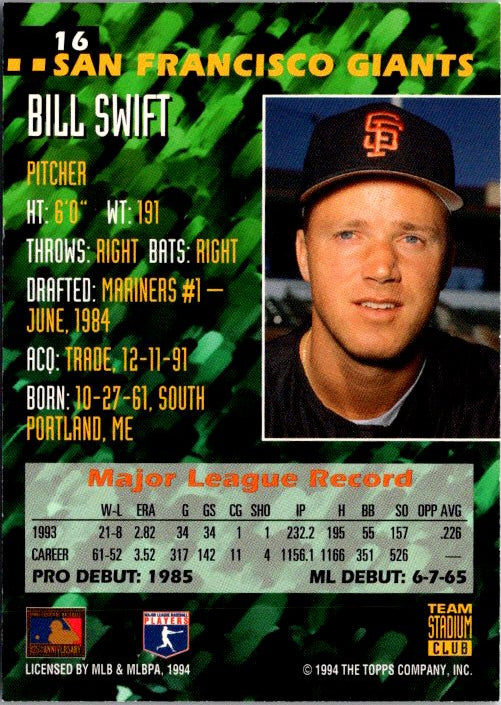 16 BILL SWIFT