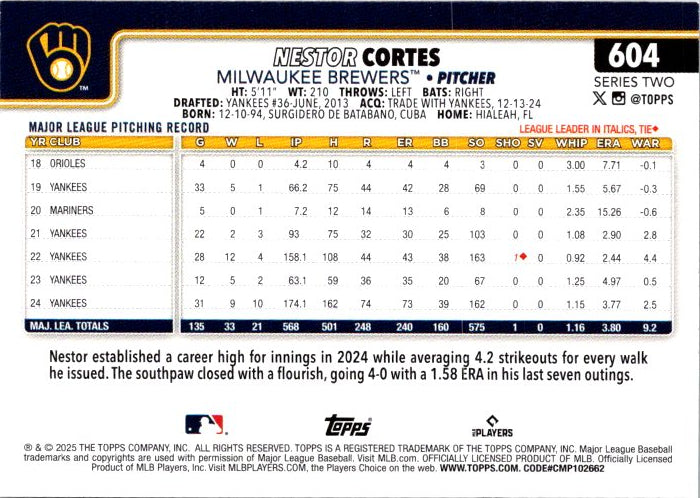 604 NESTOR CORTES
