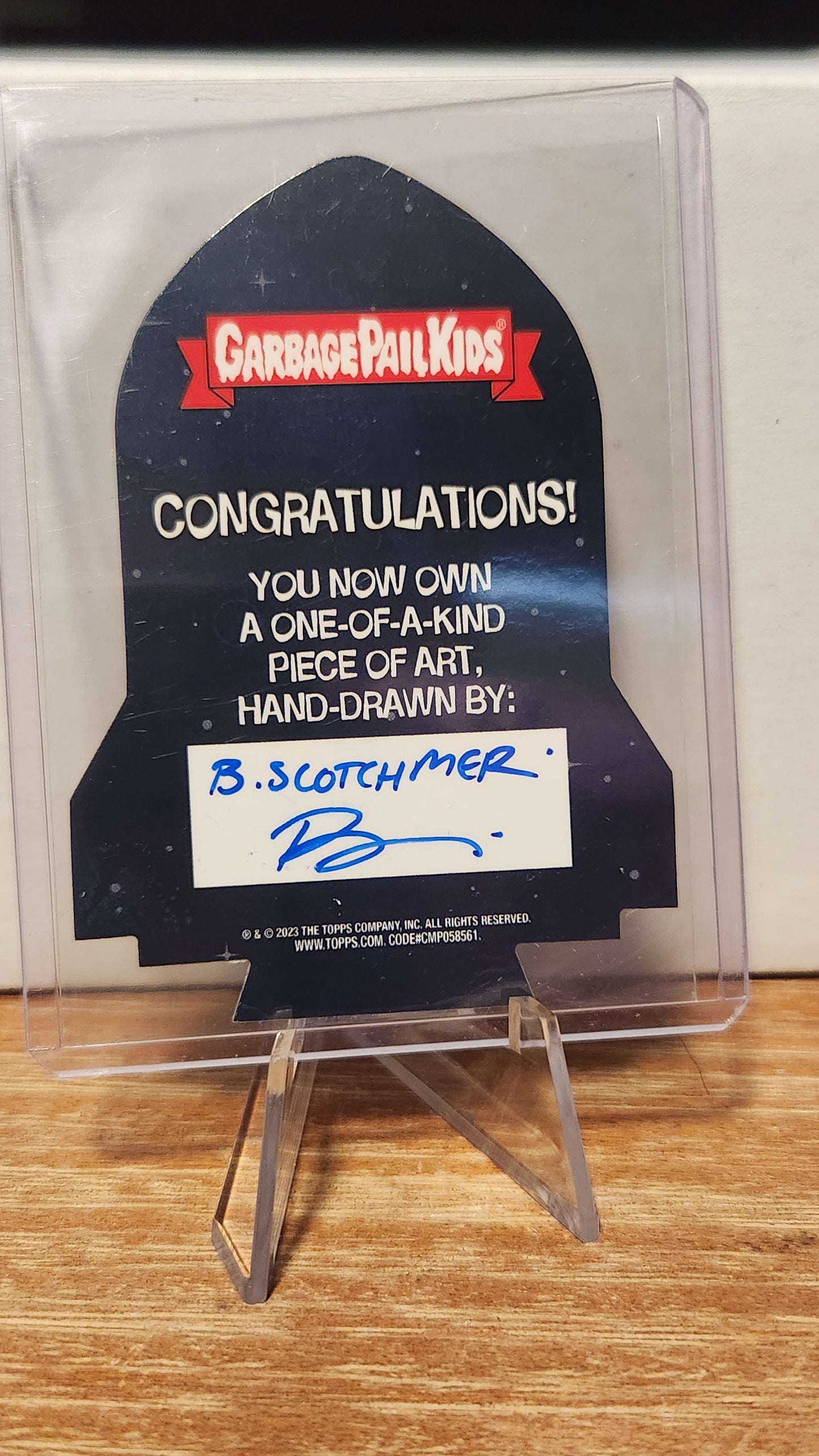 ONE OF A KIND SKETCH AUTOGRAPH