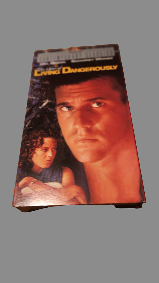 The Year of Living Dangerously VHS featuring iconic cover art with main characters